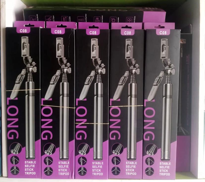 C08 Stable Selfie Stick Tripod (Boxed)